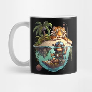 Calvin and Hobbes Prowling Predators Mug